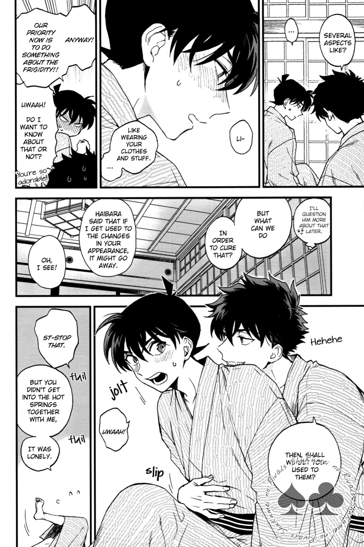 [LOG (M2GO)] Love Me Tender (Detective Conan) [Shukumei no Rivals]