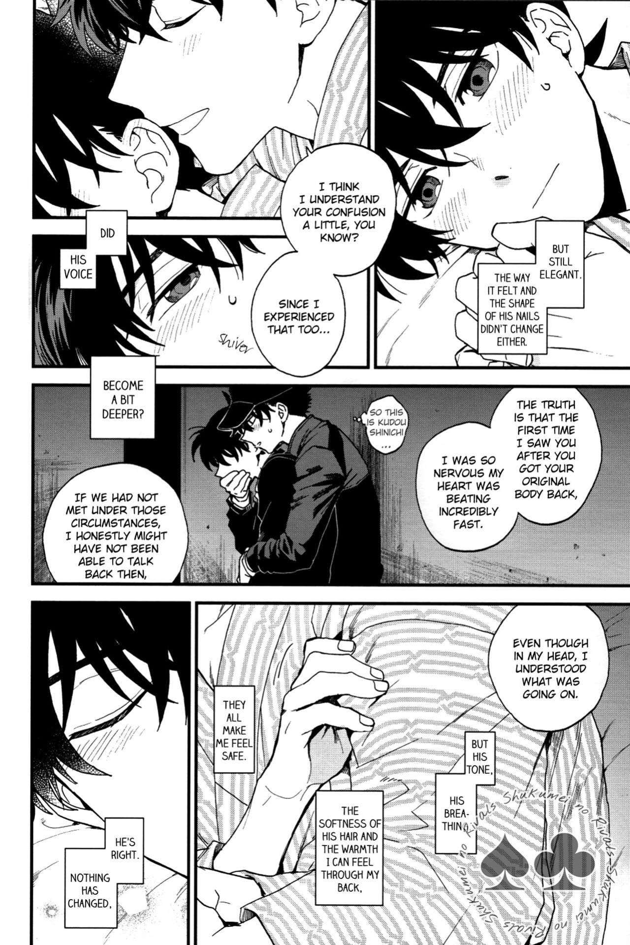 [LOG (M2GO)] Love Me Tender (Detective Conan) [Shukumei no Rivals]