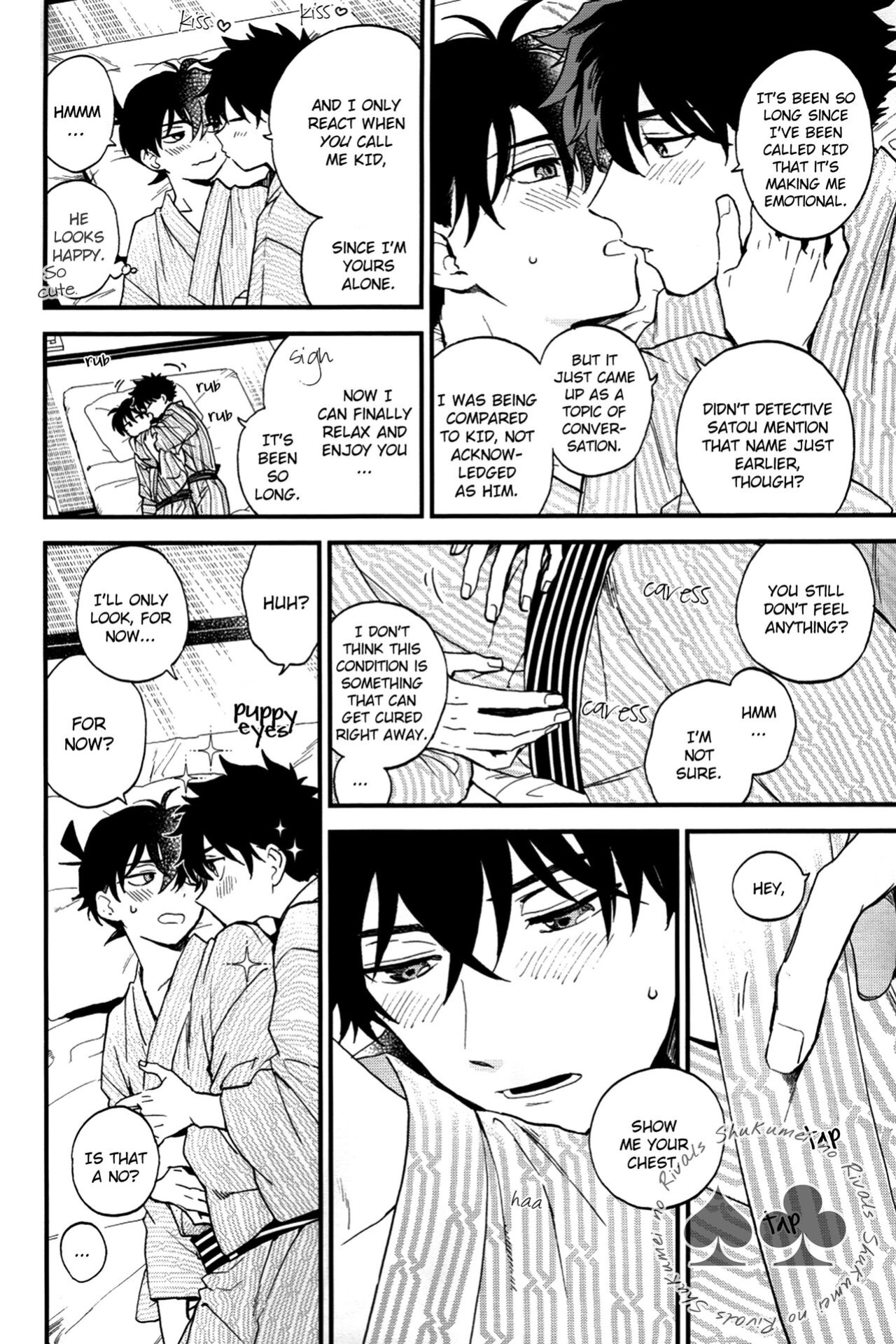 [LOG (M2GO)] Love Me Tender (Detective Conan) [Shukumei no Rivals]