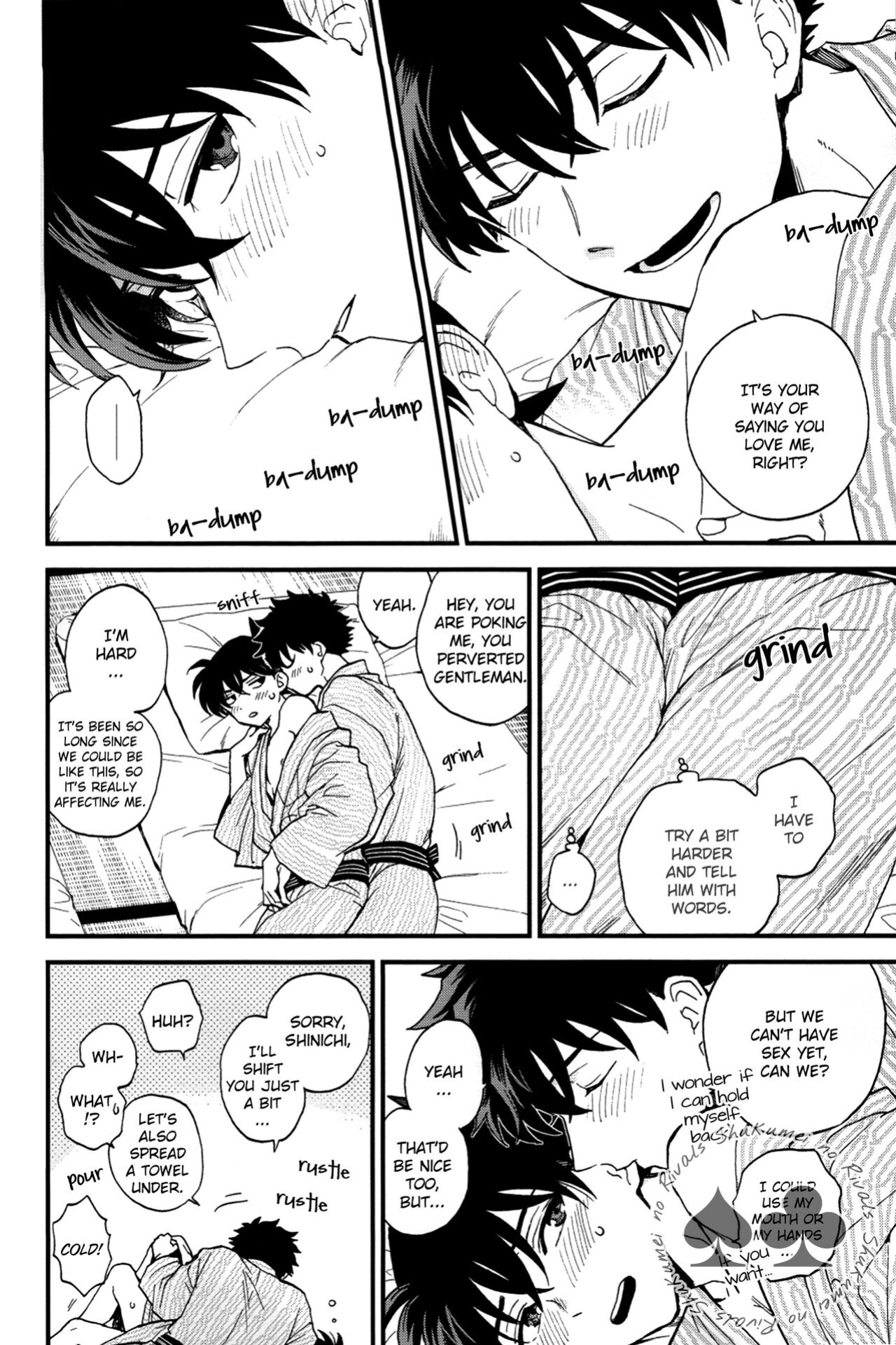 [LOG (M2GO)] Love Me Tender (Detective Conan) [Shukumei no Rivals]