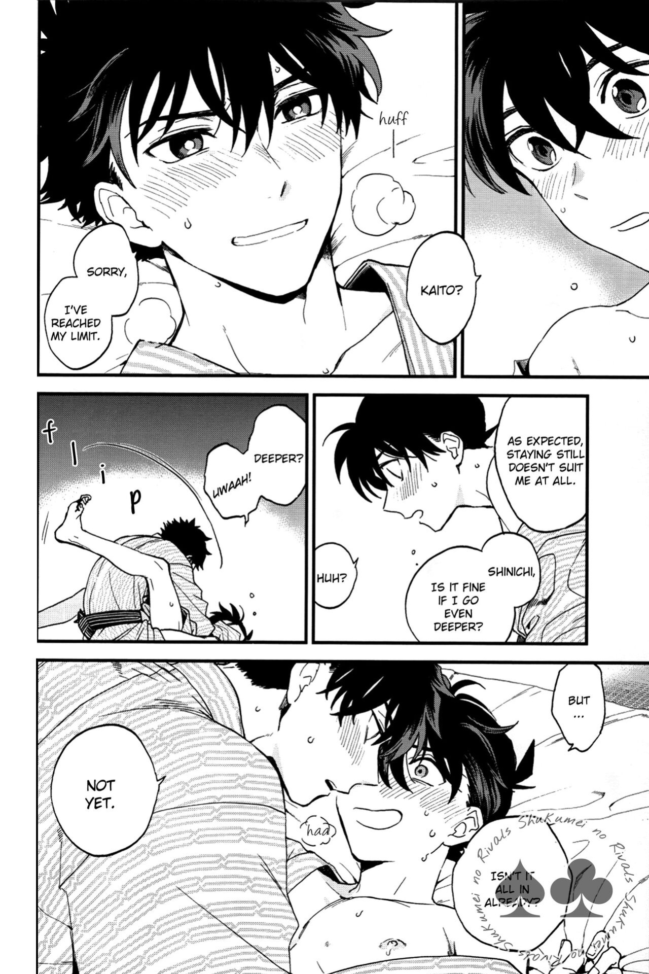 [LOG (M2GO)] Love Me Tender (Detective Conan) [Shukumei no Rivals]