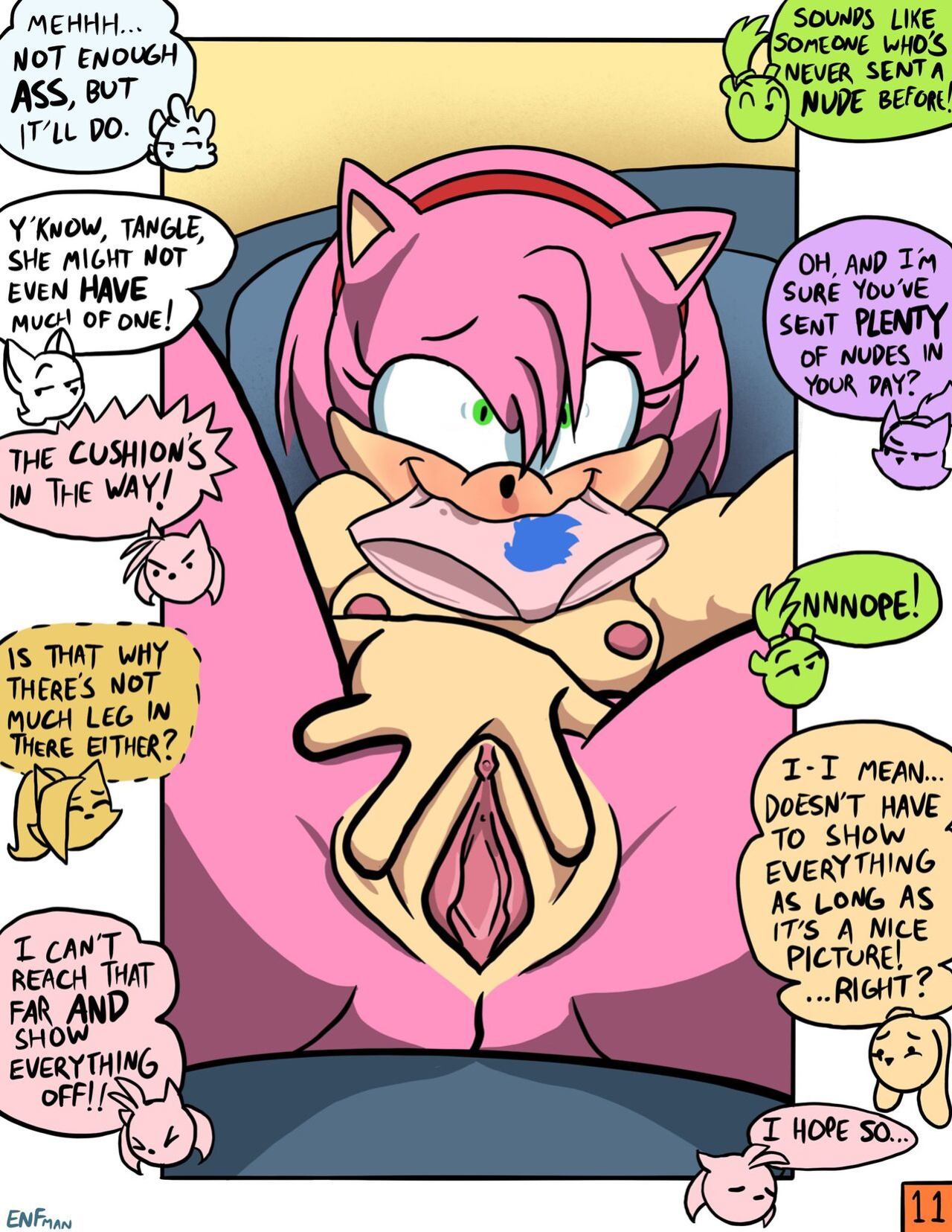 [ENFman] Oops! All Naked! + Bonus Pages and Refs