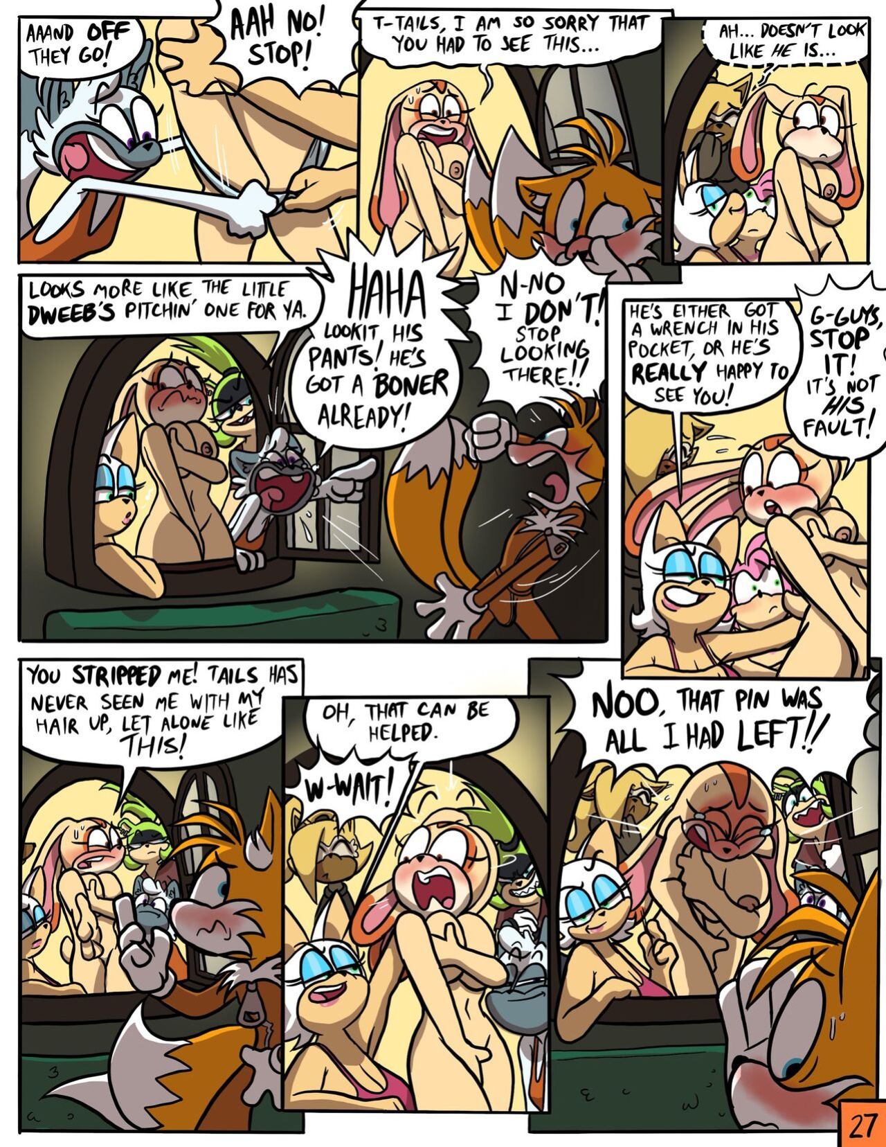 [ENFman] Oops! All Naked! + Bonus Pages and Refs