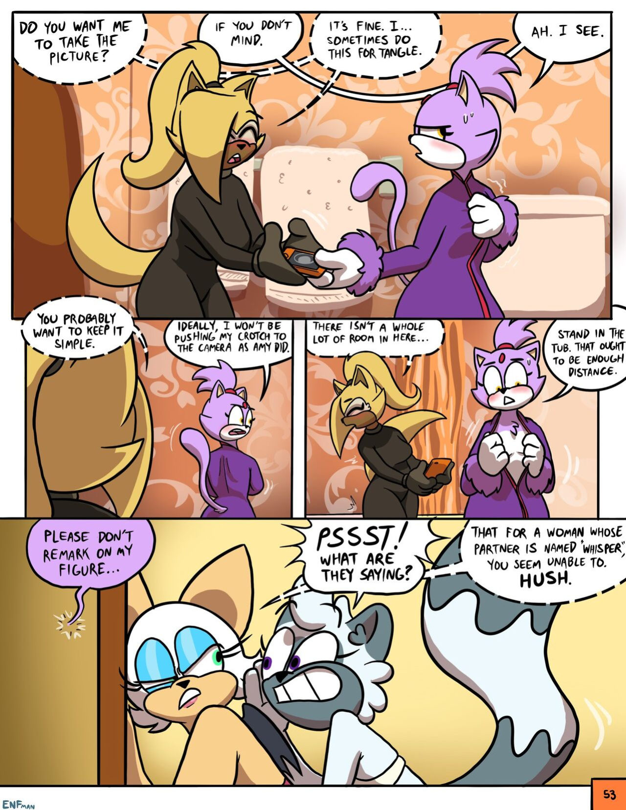 [ENFman] Oops! All Naked! + Bonus Pages and Refs