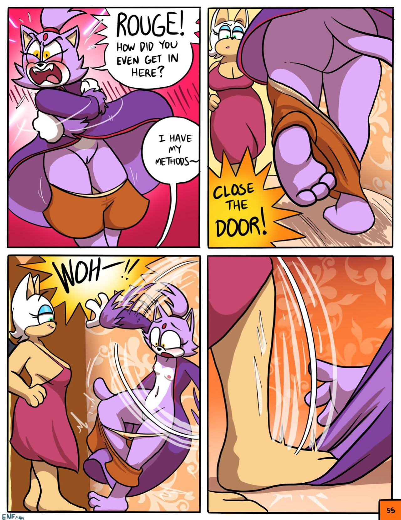 [ENFman] Oops! All Naked! + Bonus Pages and Refs
