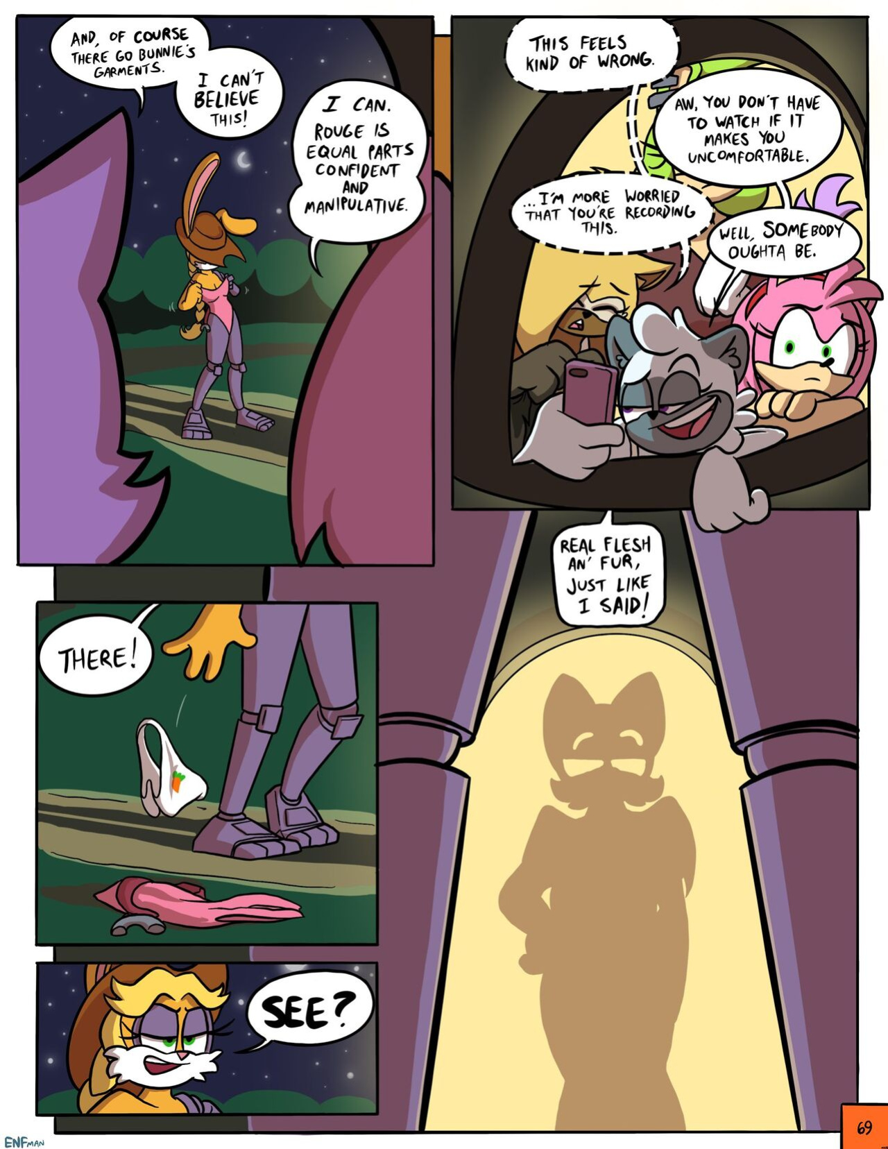 [ENFman] Oops! All Naked! + Bonus Pages and Refs