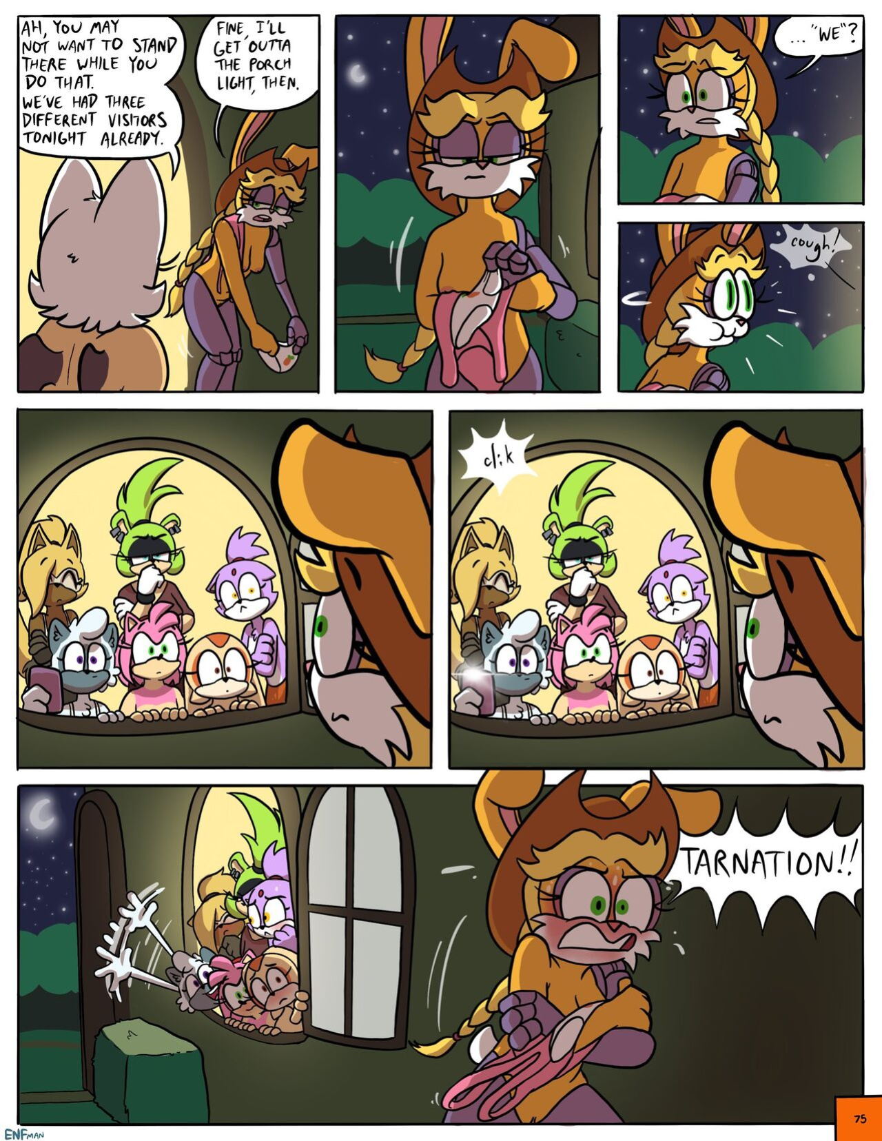 [ENFman] Oops! All Naked! + Bonus Pages and Refs