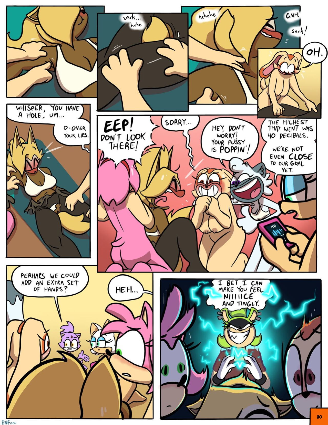 [ENFman] Oops! All Naked! + Bonus Pages and Refs