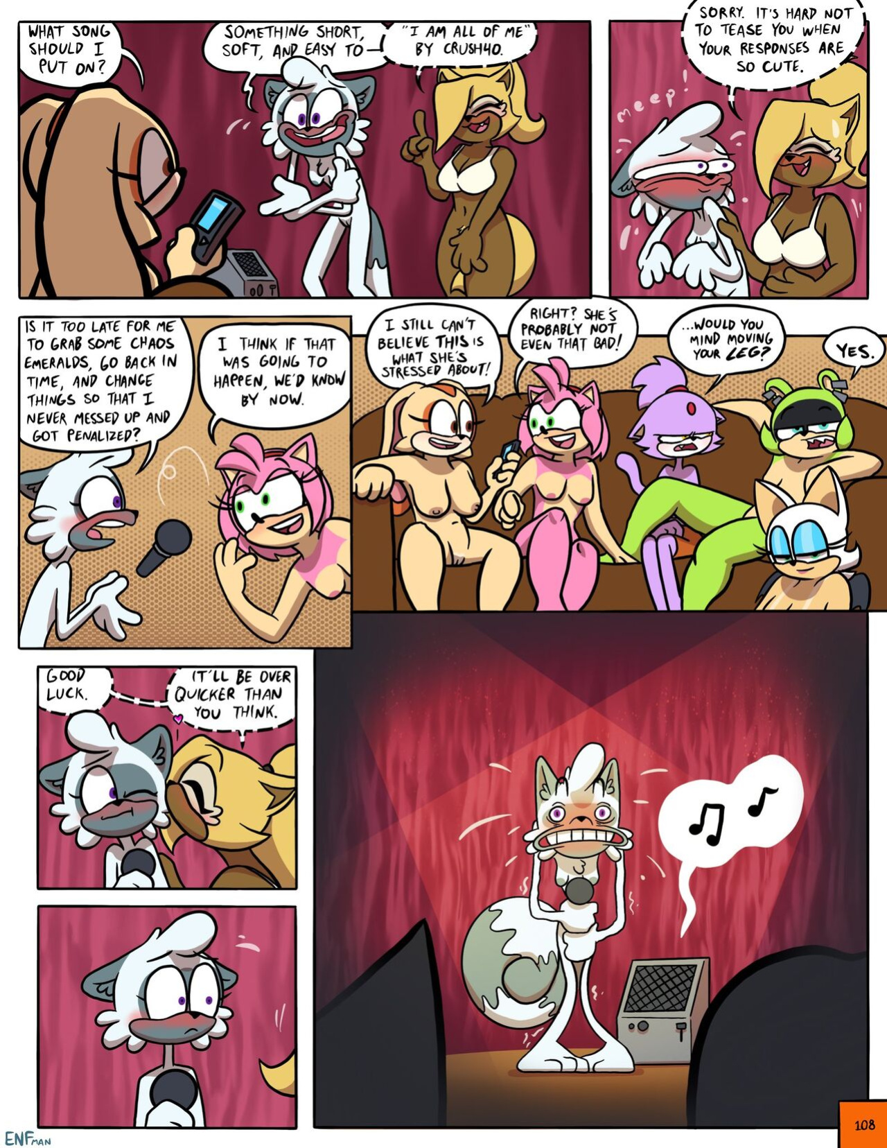[ENFman] Oops! All Naked! + Bonus Pages and Refs