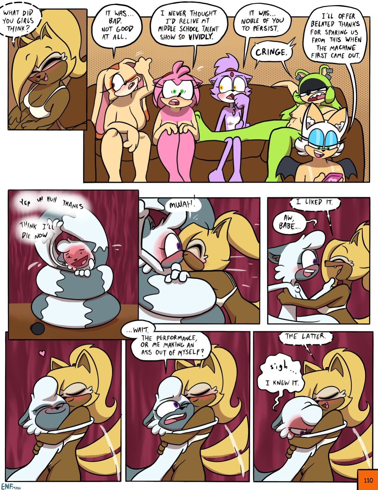 [ENFman] Oops! All Naked! + Bonus Pages and Refs