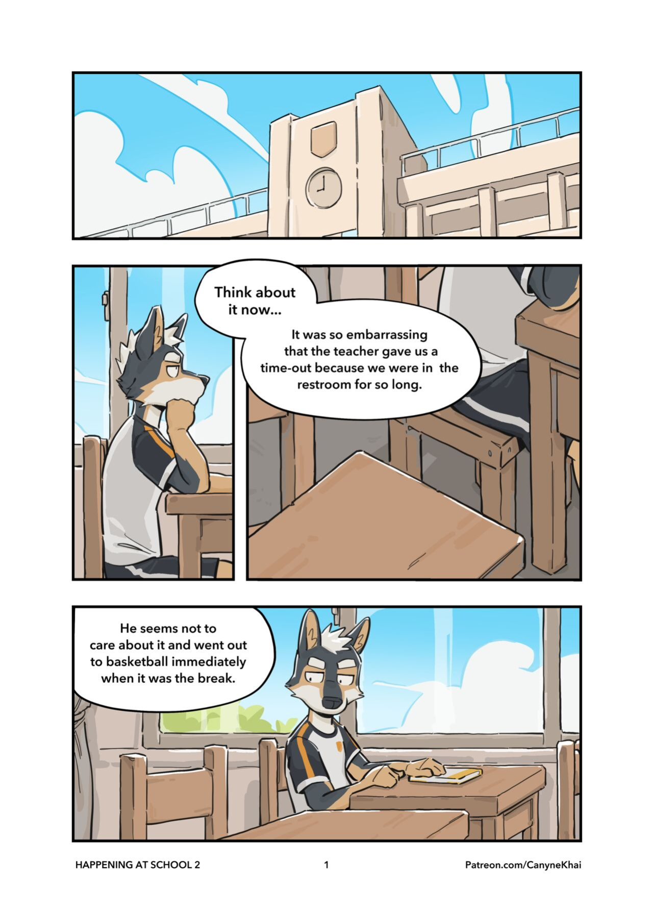 [Canyne Khai] Happening At School 2 (Partially Machine Translated)