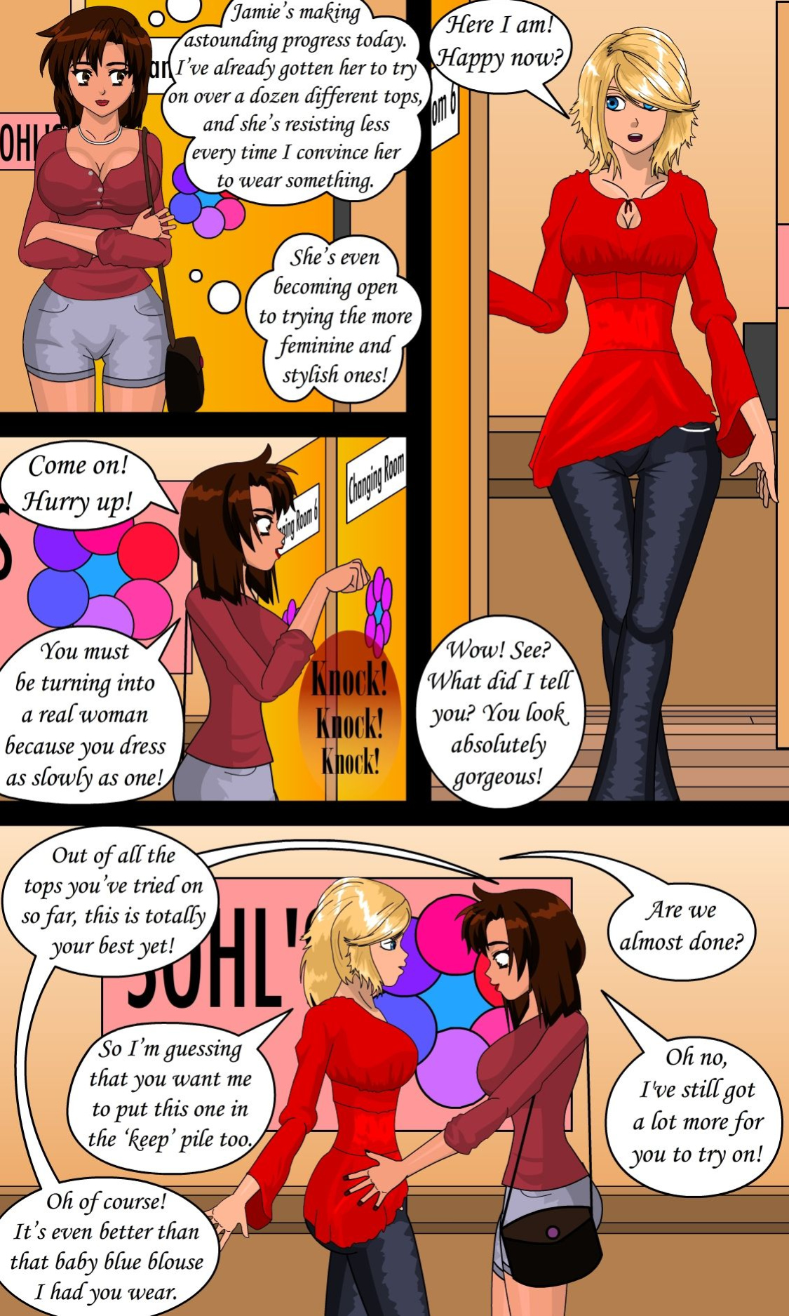 [Sapphire Foxx] Shifting Roomates