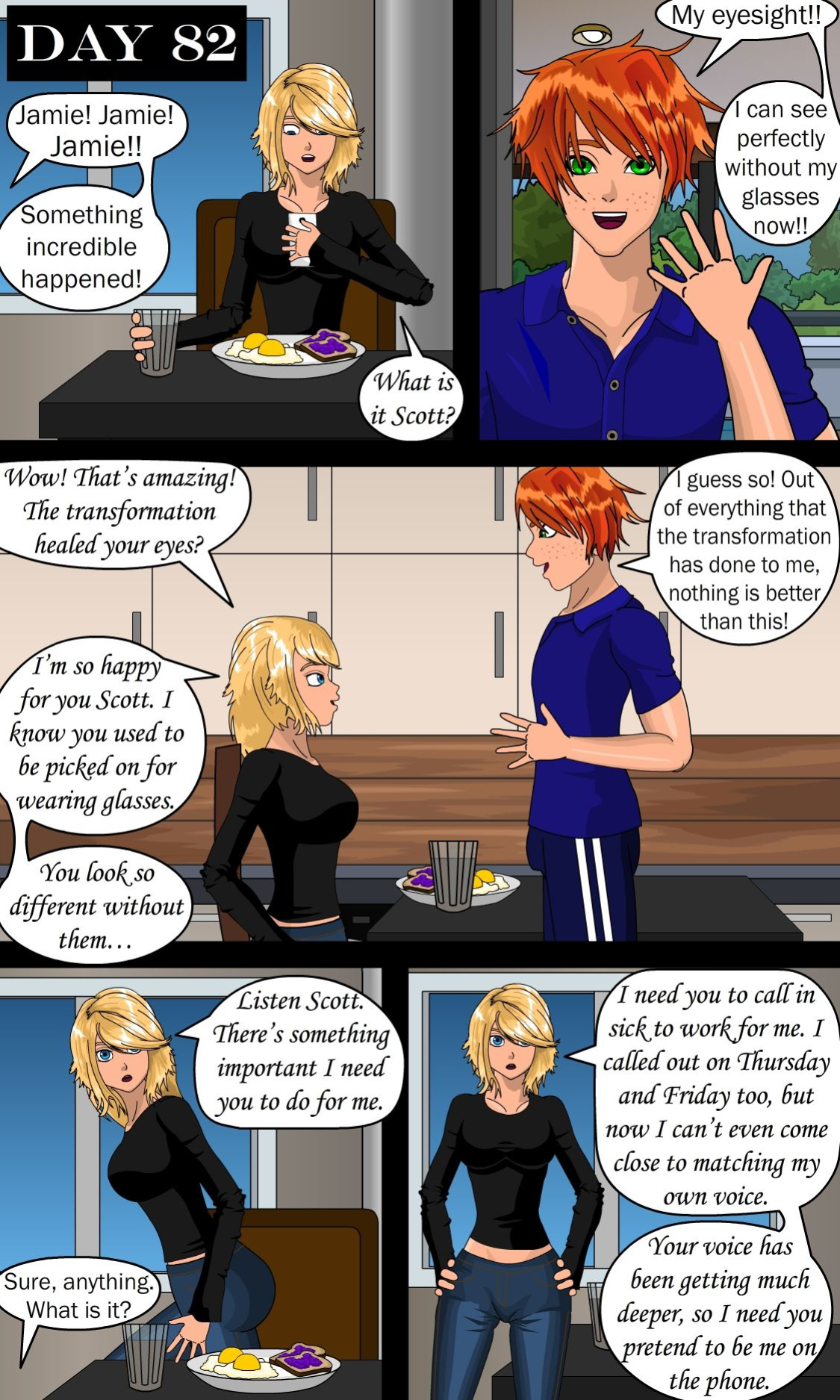[Sapphire Foxx] Shifting Roomates