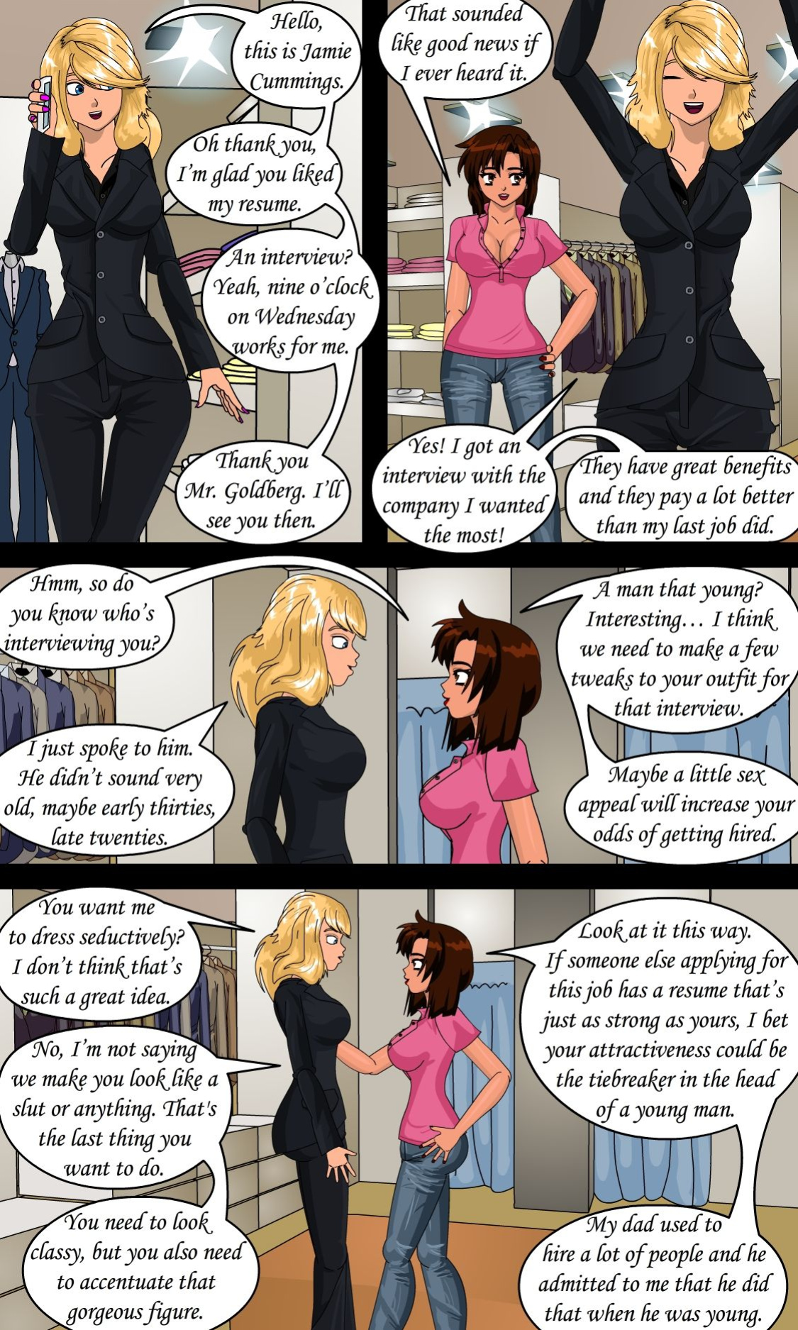 [Sapphire Foxx] Shifting Roomates