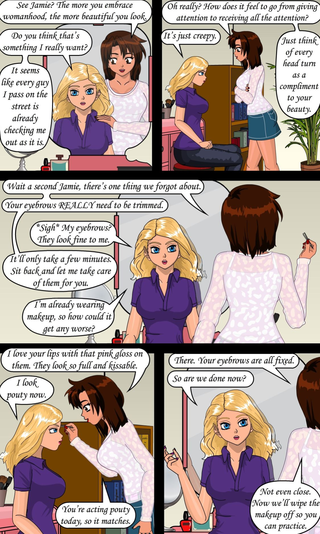 [Sapphire Foxx] Shifting Roomates