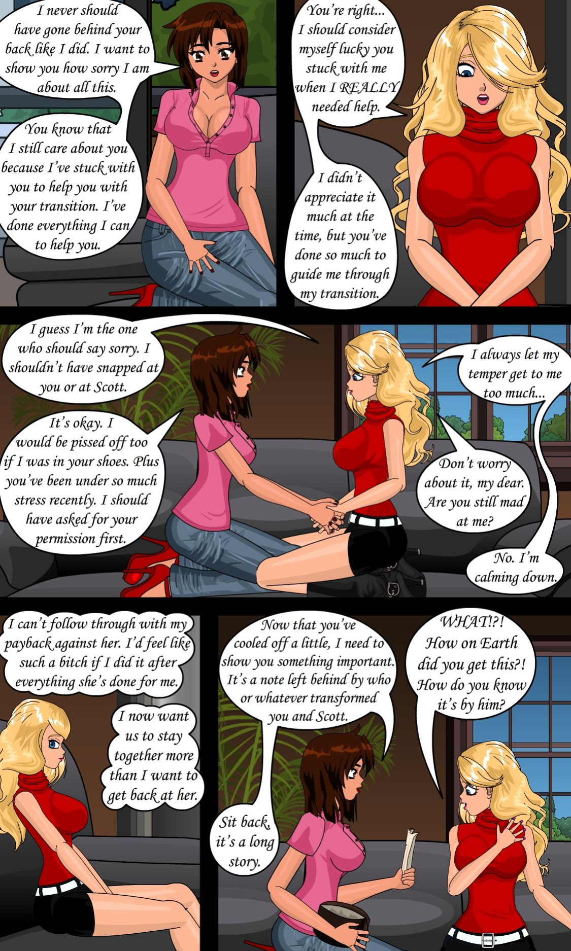 [Sapphire Foxx] Shifting Roomates