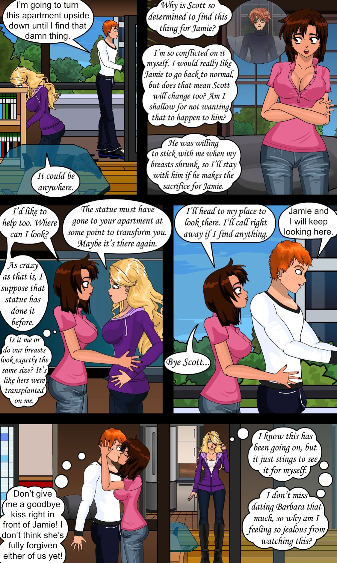 [Sapphire Foxx] Shifting Roomates