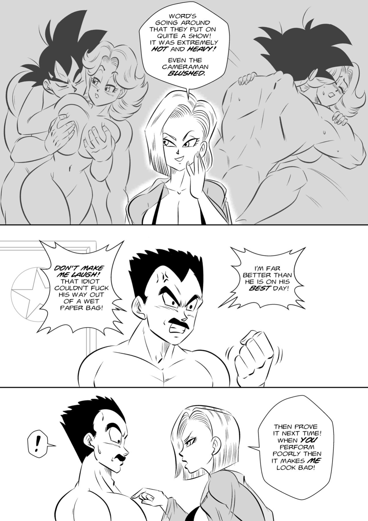 [FunsexyDB] On Set (Dragon Ball Z)