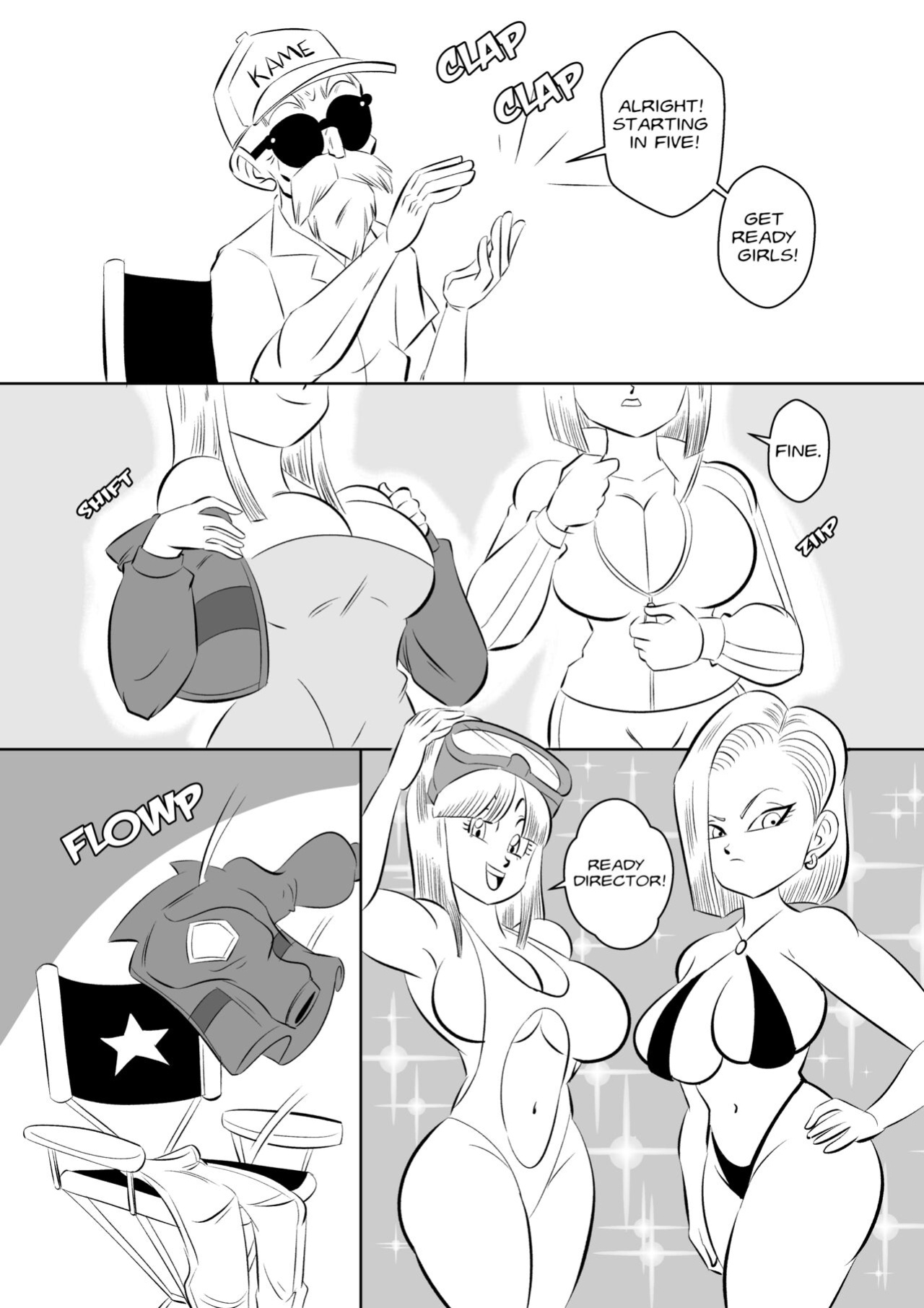 [FunsexyDB] On Set (Dragon Ball Z)