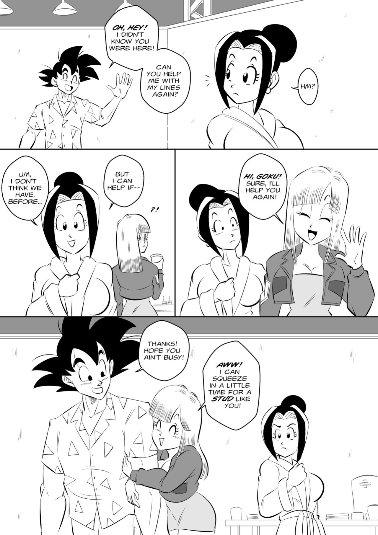[FunsexyDB] On Set (Dragon Ball Z)