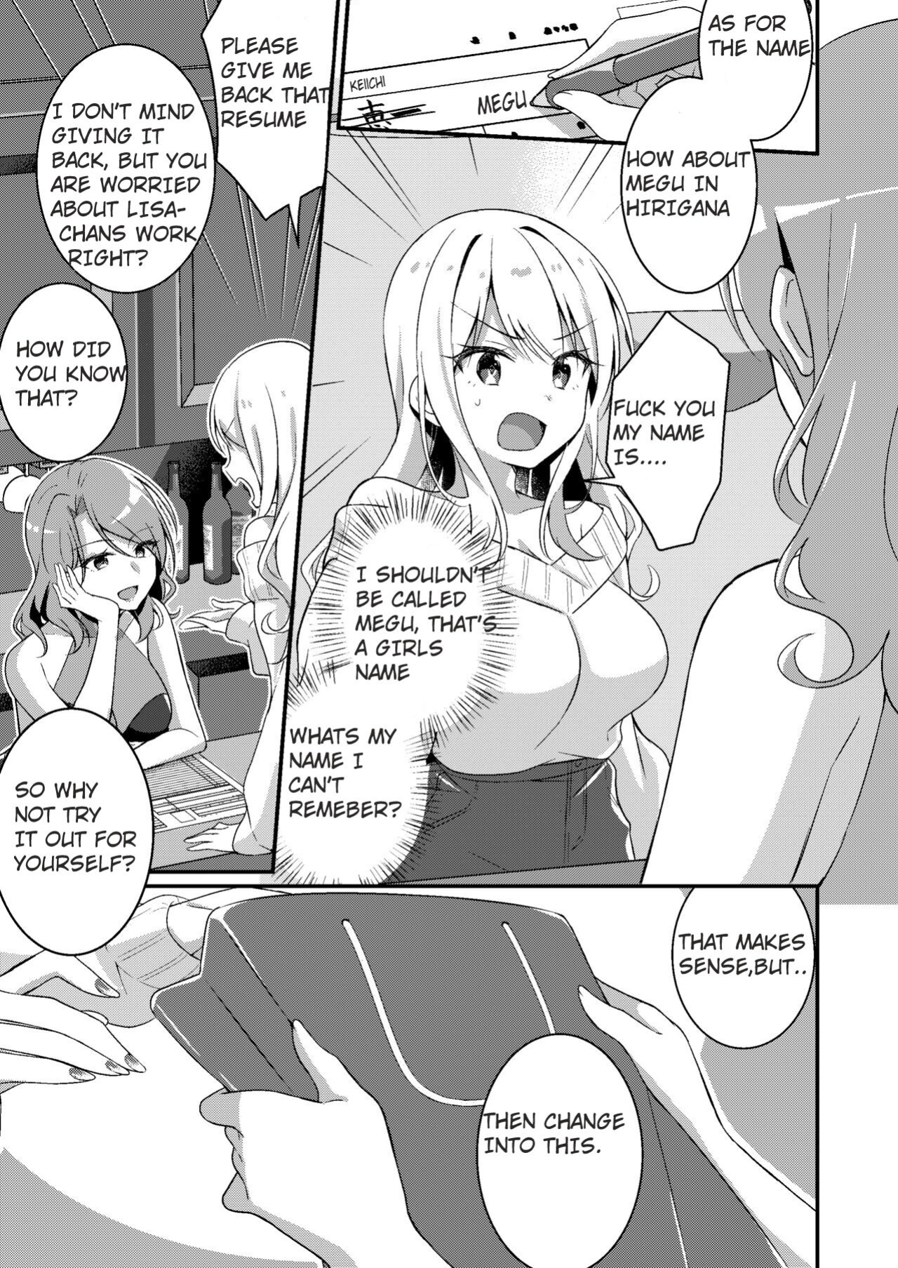 [TSF no F (NOMU)] Gal-kei Joshi ni Kakikaerareta Ore | I was rewritten as a gyaru girl.