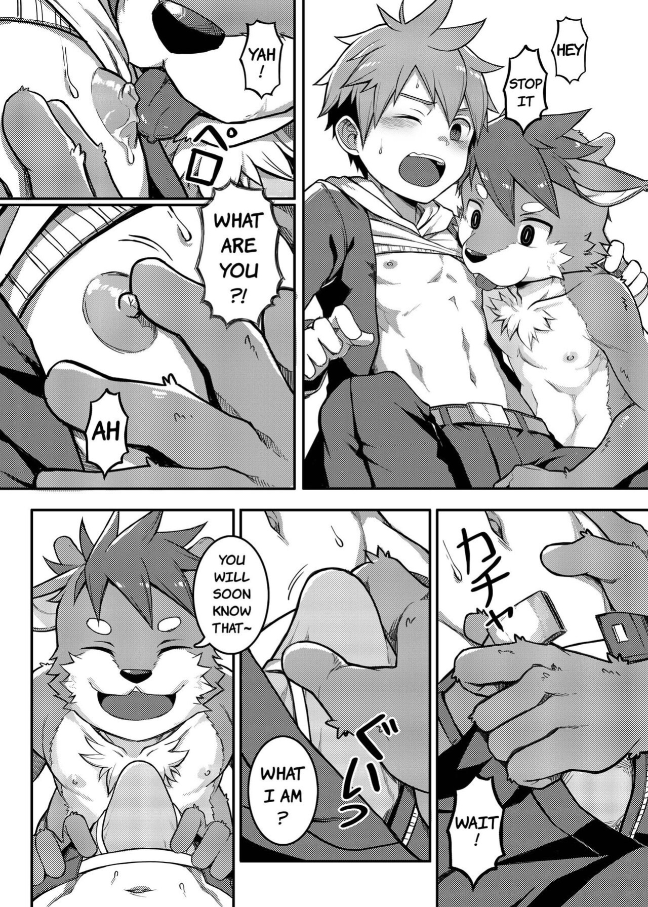 [Beater (daikung)] Yoroshiku, Shika-kun! | Nice to Meet You, Deer-kun! [Uncensored]