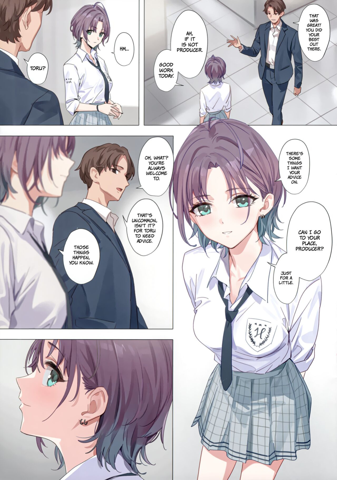 [OrangeMaru (YD)] Murasaki no Yume | Purple Dream (THE iDOLM@STER: Shiny Colors)