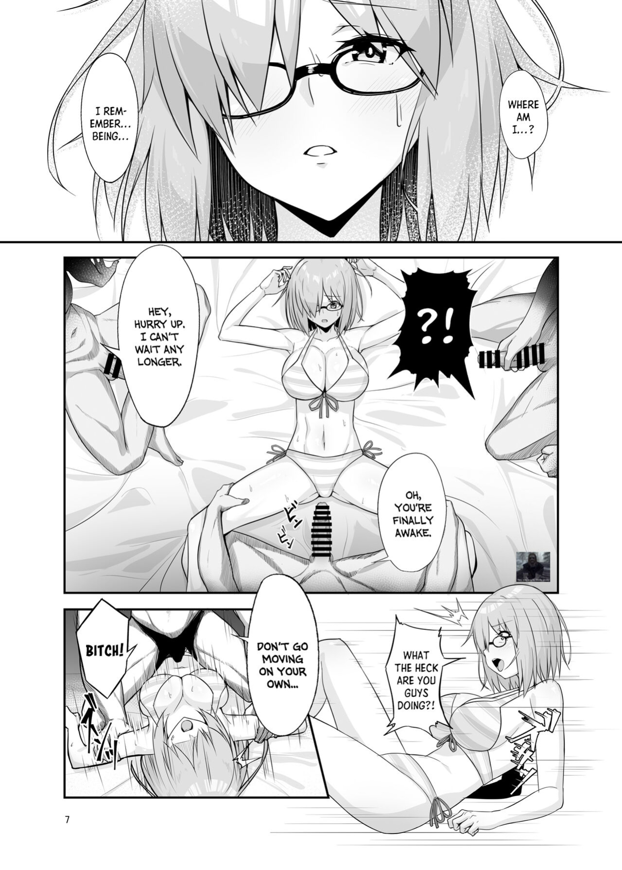 [Tamago Dog (Kawaruhi)] Mash Bad End (Fate/Grand Order) [B147]