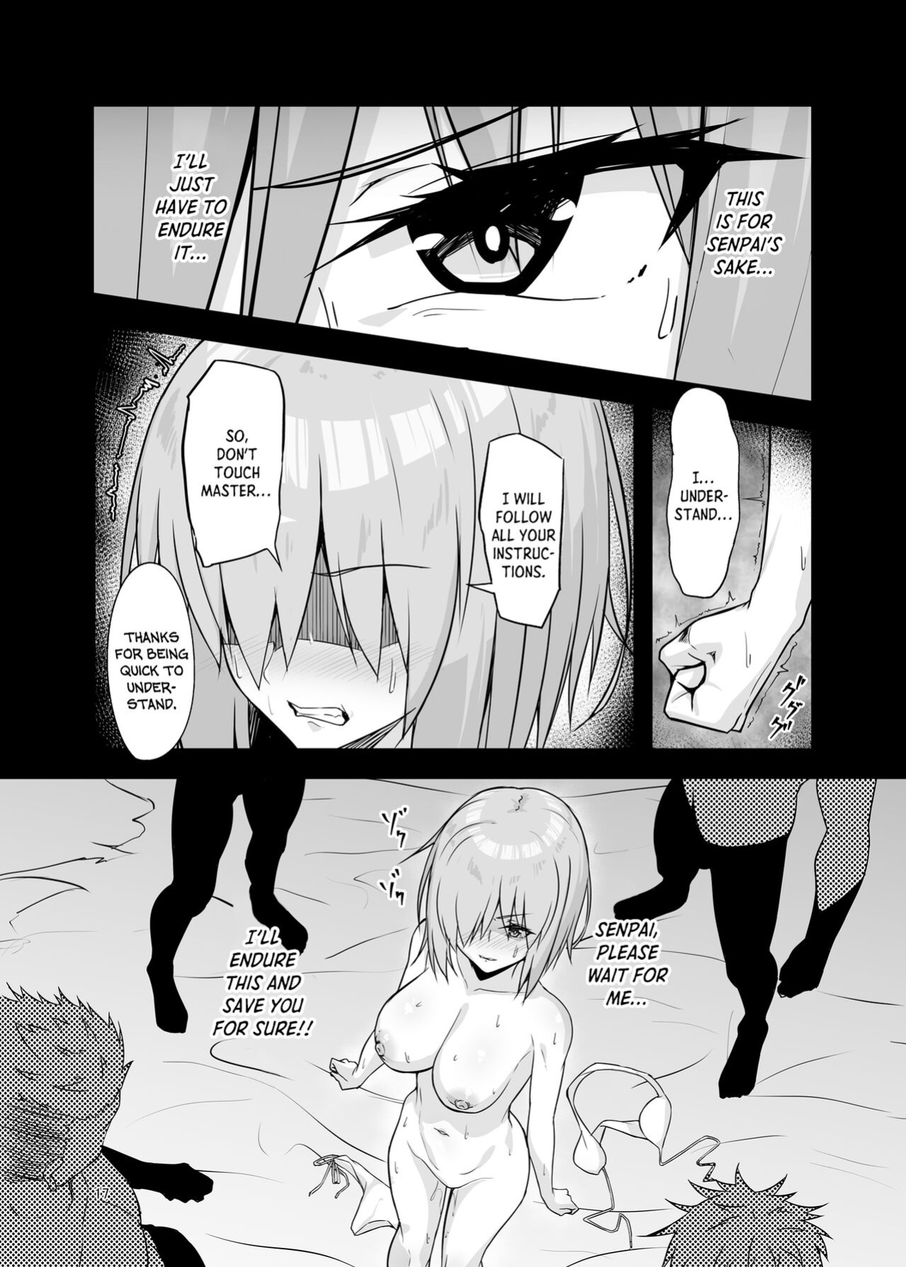 [Tamago Dog (Kawaruhi)] Mash Bad End (Fate/Grand Order) [B147]