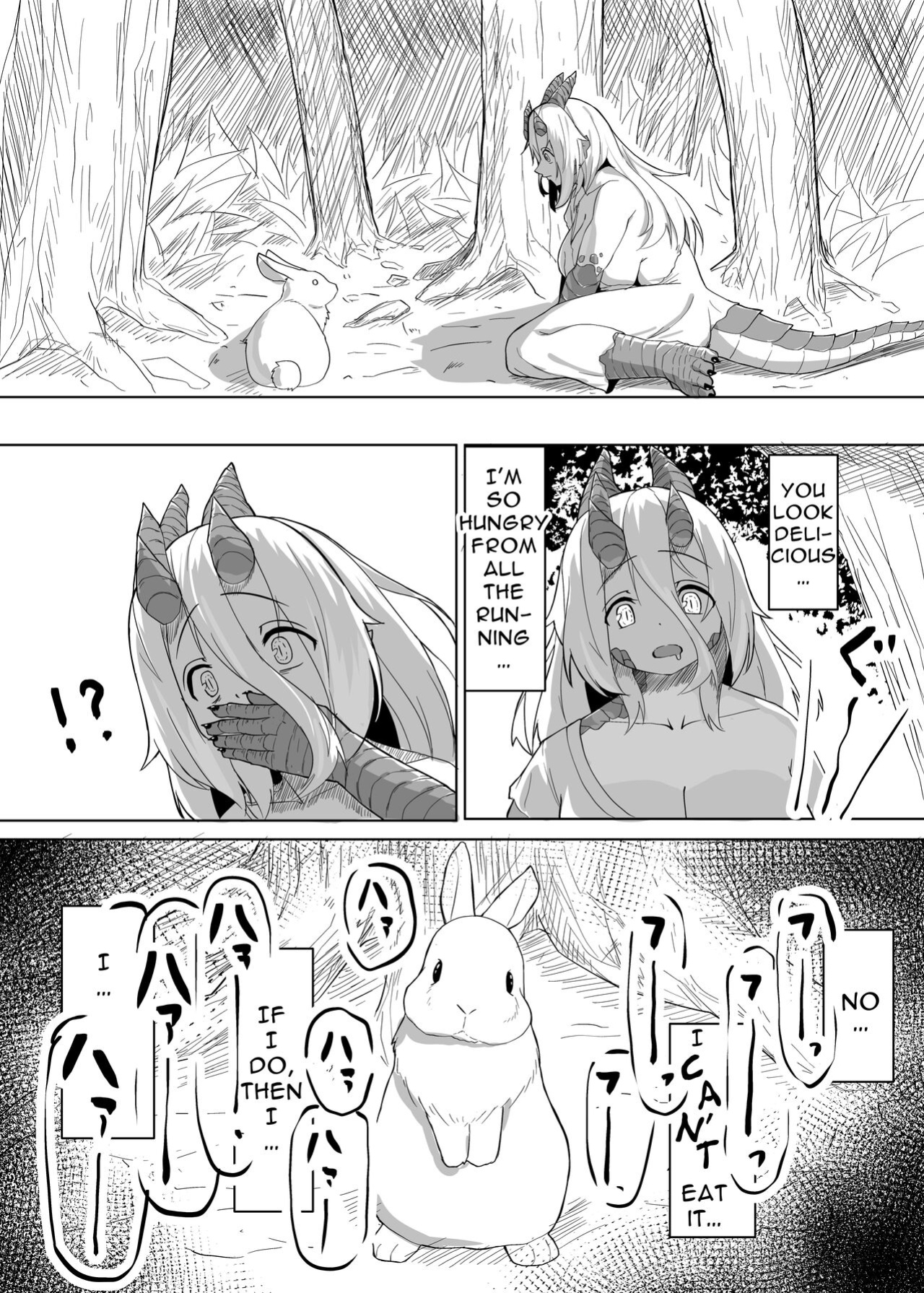 [Saikutsu Kichi (Kagarimachi Konatsu)] The Pure Love Pleasure of a Persecuted Dragon Girl and an Assassin at His Limit [Fantasy Primer]