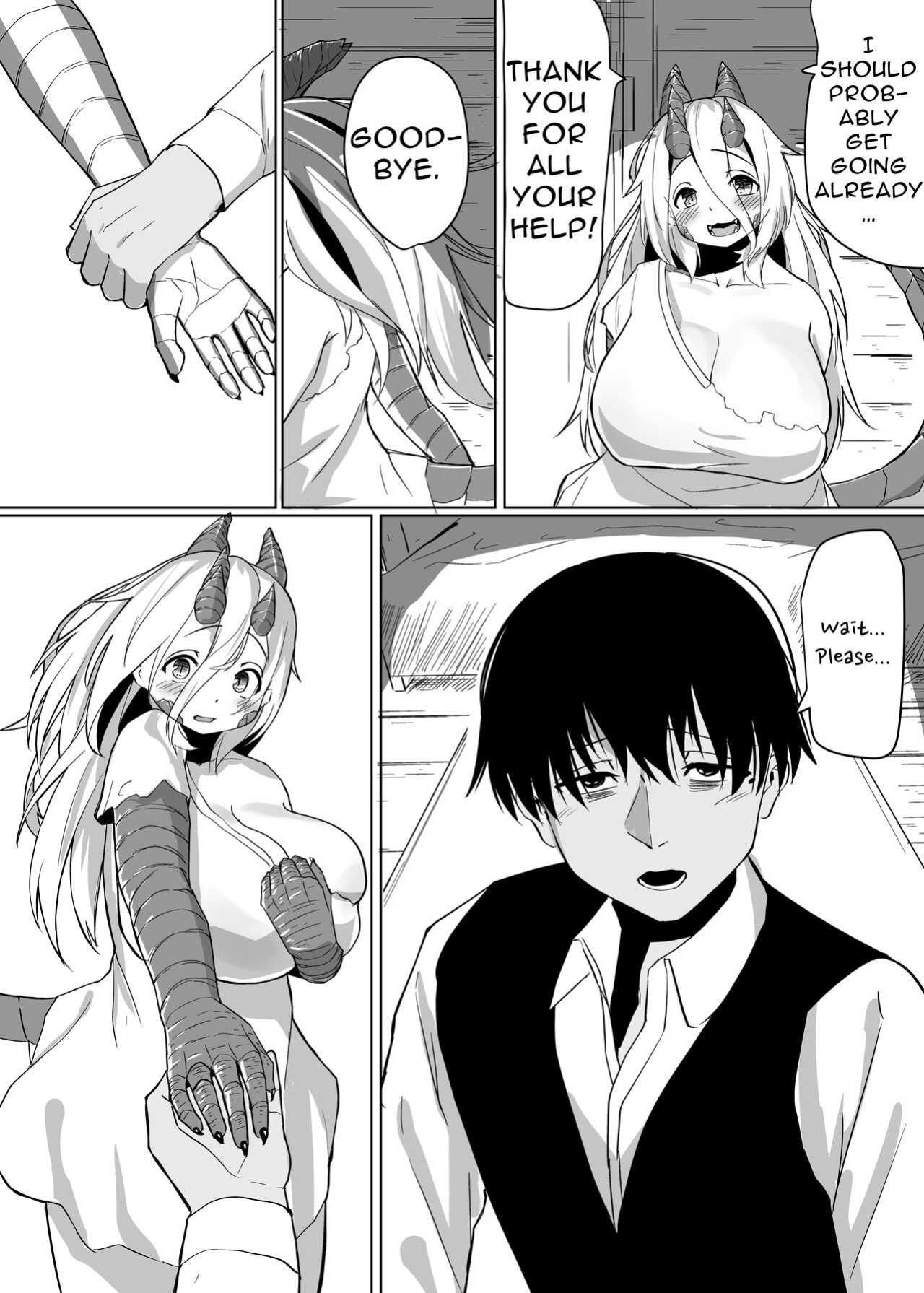[Saikutsu Kichi (Kagarimachi Konatsu)] The Pure Love Pleasure of a Persecuted Dragon Girl and an Assassin at His Limit [Fantasy Primer]