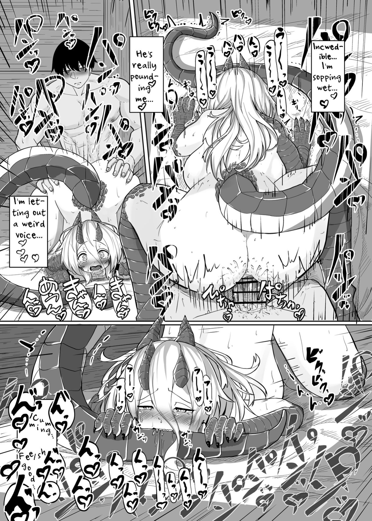 [Saikutsu Kichi (Kagarimachi Konatsu)] The Pure Love Pleasure of a Persecuted Dragon Girl and an Assassin at His Limit [Fantasy Primer]