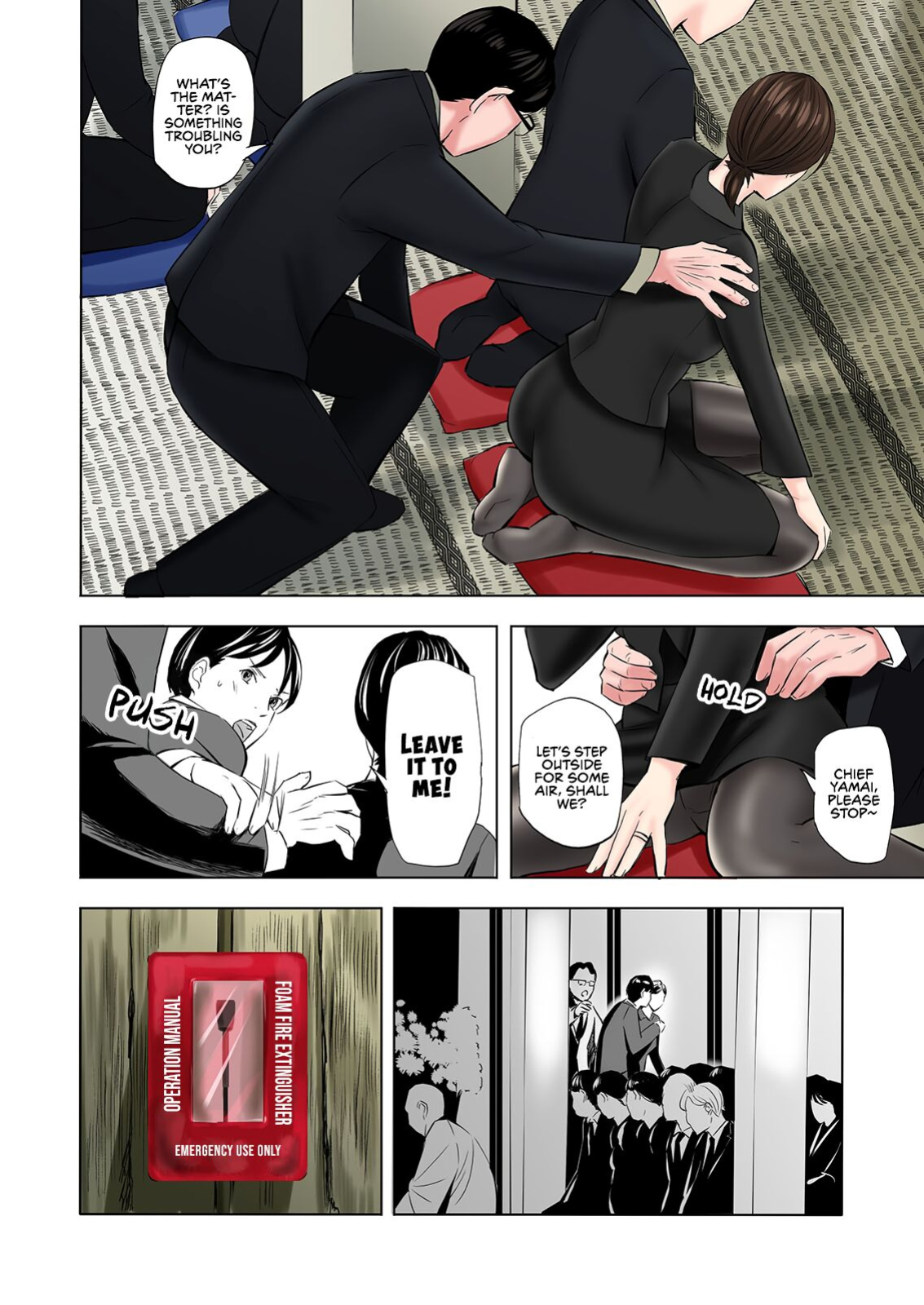 [Gomikasu Tarou] Mofuku Miboujin no Erohon desu | This is a Fap Book ft. a widow in her mourning dress [Fap It Scans]