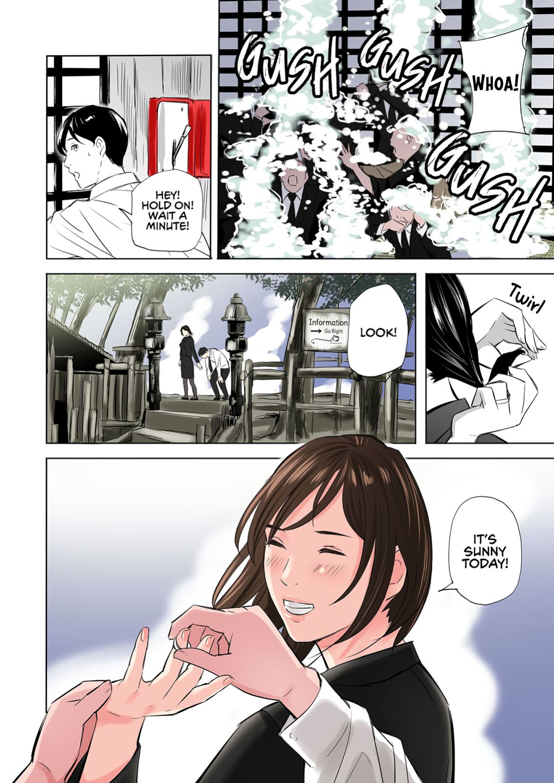 [Gomikasu Tarou] Mofuku Miboujin no Erohon desu | This is a Fap Book ft. a widow in her mourning dress [Fap It Scans]