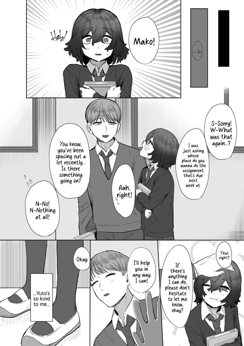 [Oyogi (Kanashiro no Hako)] Yasashii Kimi ni Ijiwaru Saretai | Gentle You, Bully Me [A Cool Person]