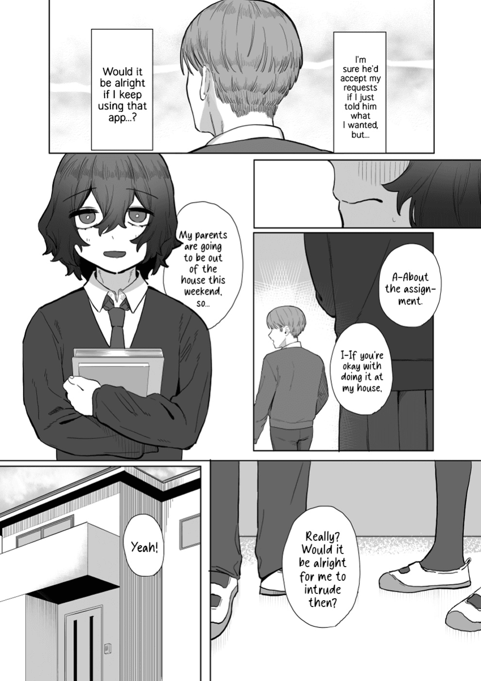 [Oyogi (Kanashiro no Hako)] Yasashii Kimi ni Ijiwaru Saretai | Gentle You, Bully Me [A Cool Person]