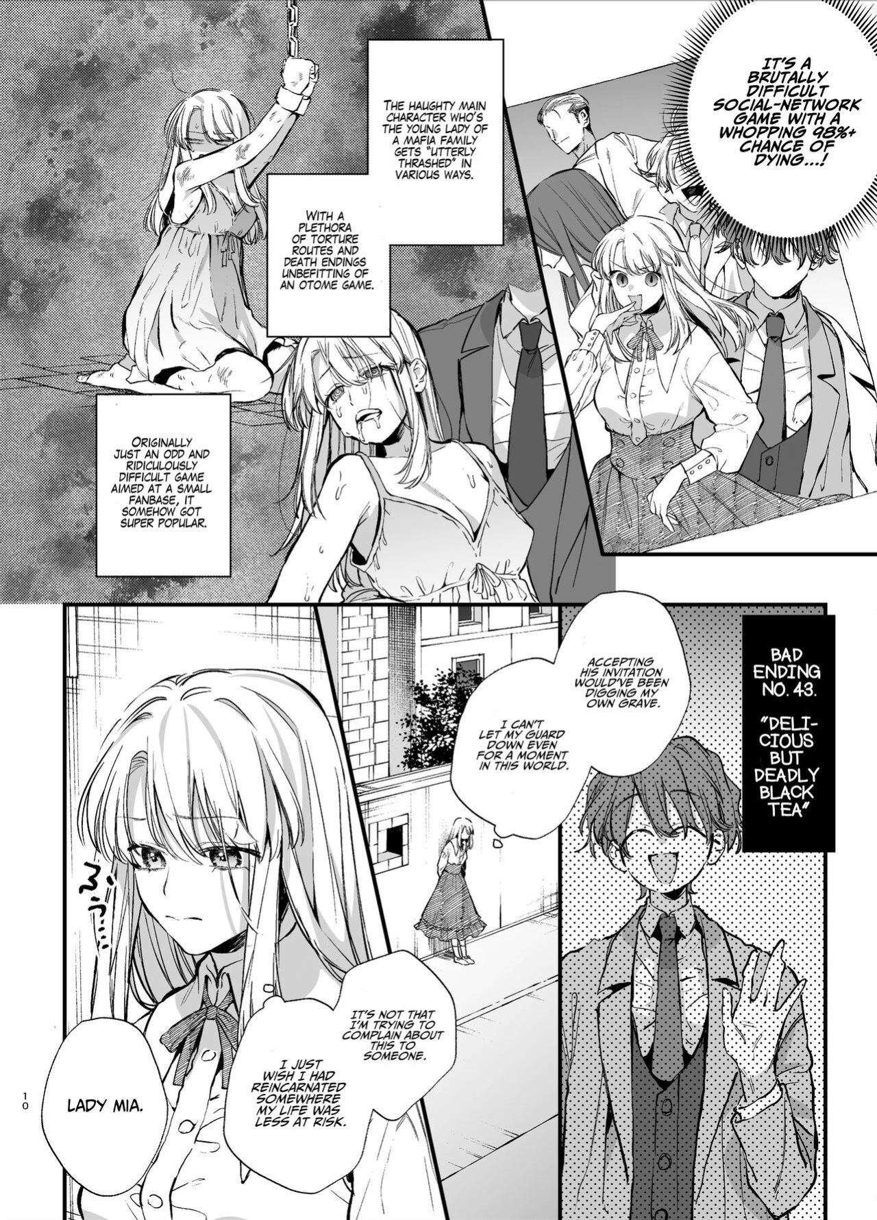 [Umenegi Daimyoujin (Umekoppe)] Shini gē ni Tensei Shita Mafia jō wa Henai Supai ni te Kagome ni Sareru | The Spy Who Ravished Me ~Reborn As a Mafia Princess in a Deadly Game~