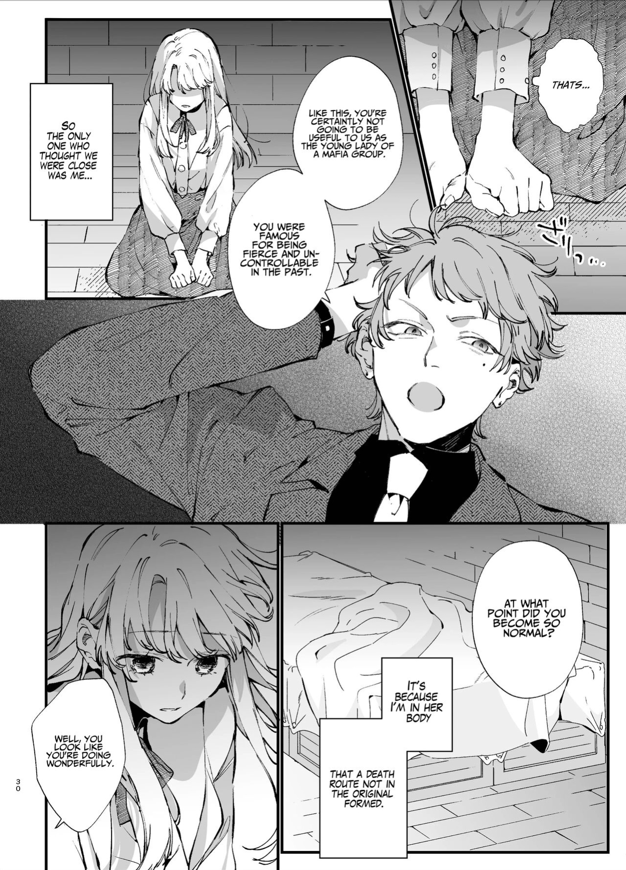 [Umenegi Daimyoujin (Umekoppe)] Shini gē ni Tensei Shita Mafia jō wa Henai Supai ni te Kagome ni Sareru | The Spy Who Ravished Me ~Reborn As a Mafia Princess in a Deadly Game~
