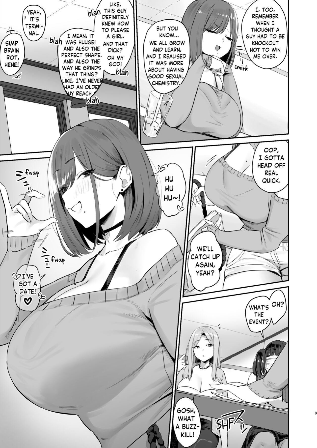 [Hotate Chanpon (Hotate-chan)] Papakatsu JD, Ochinpo Yuuryou Bukken o Mitsukeru. | College Sugar Baby - On the Market for Some Prime Daddy Dick [SaLamiLid]