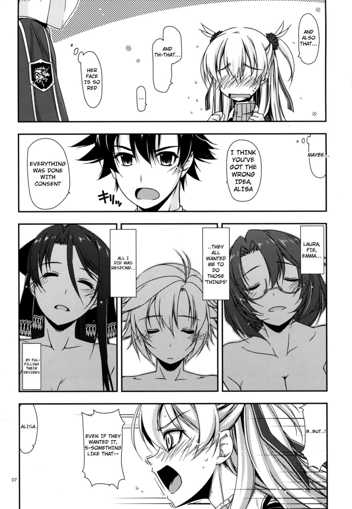 (C86) [ANGYADOW (Shikei)] Alisa Ijiri (The Legend of Heroes: Sen no Kiseki)