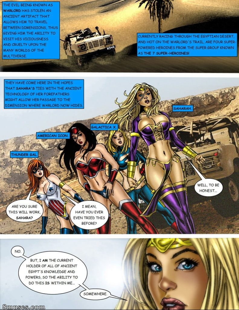 9 Superheroine - 9 Superheroine ws Warlords part1