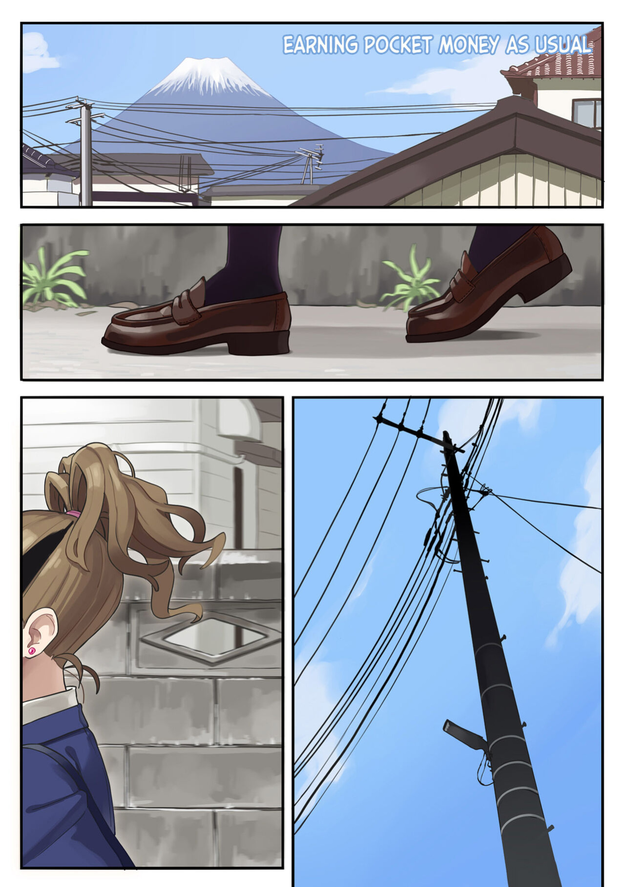 [Gyuunyuu Nomiba (Nyuunyuu Umao)] Itsumodoori no Okozukai Kasegi [desudesu]