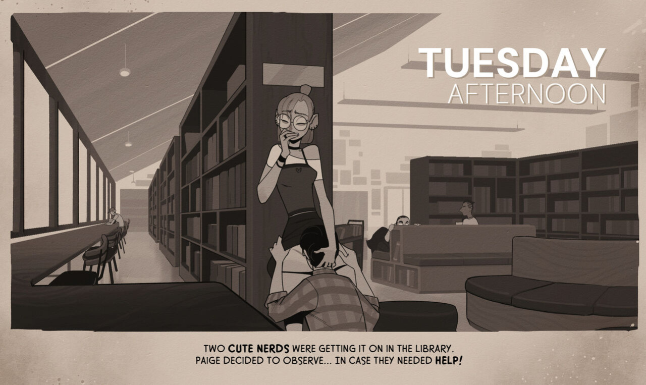 [Incase] Week at the Library (completed)