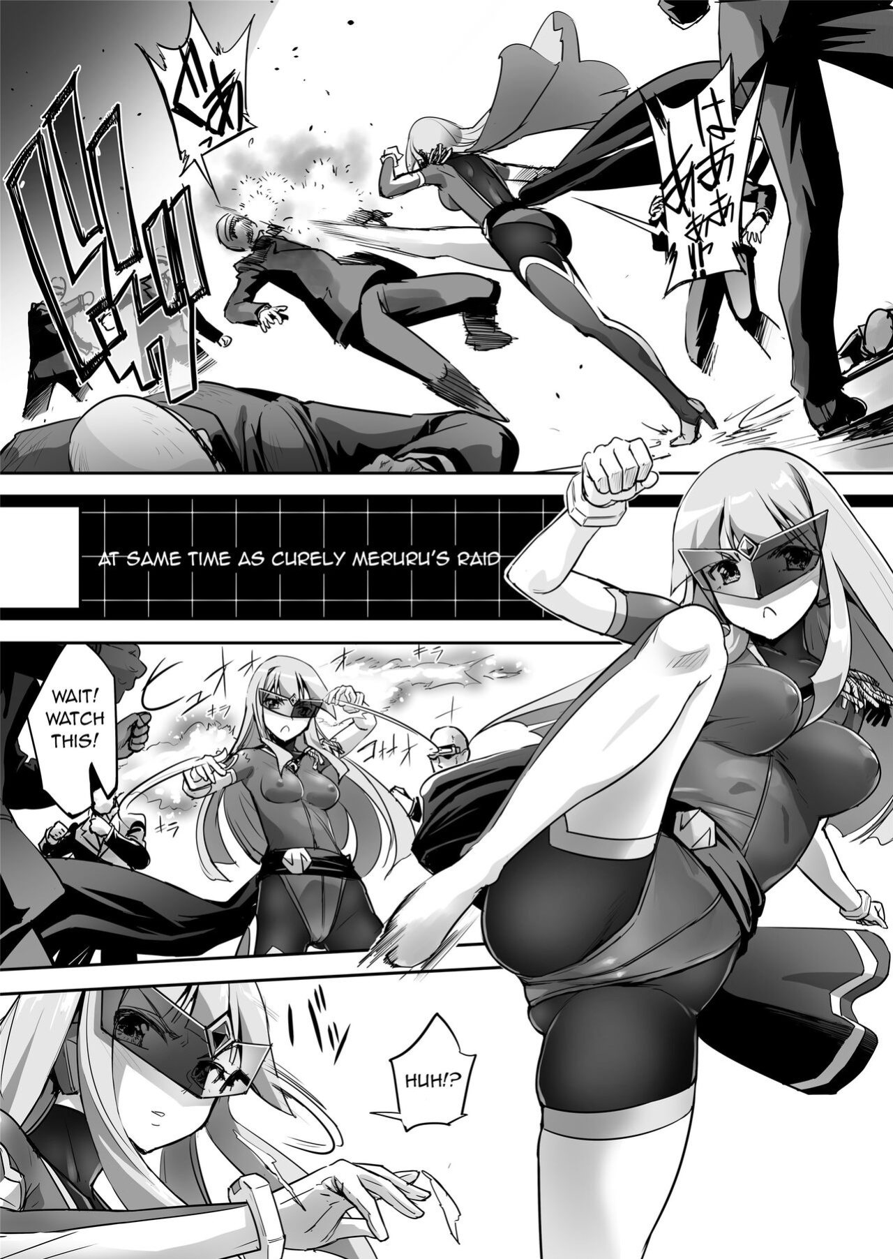 [No Future (Hashioto Ranki, SASAYUKi)] FlameFrost Duo TWIN CURELY ~Yuri Heroines Defeated By Dick~ Part 1+2