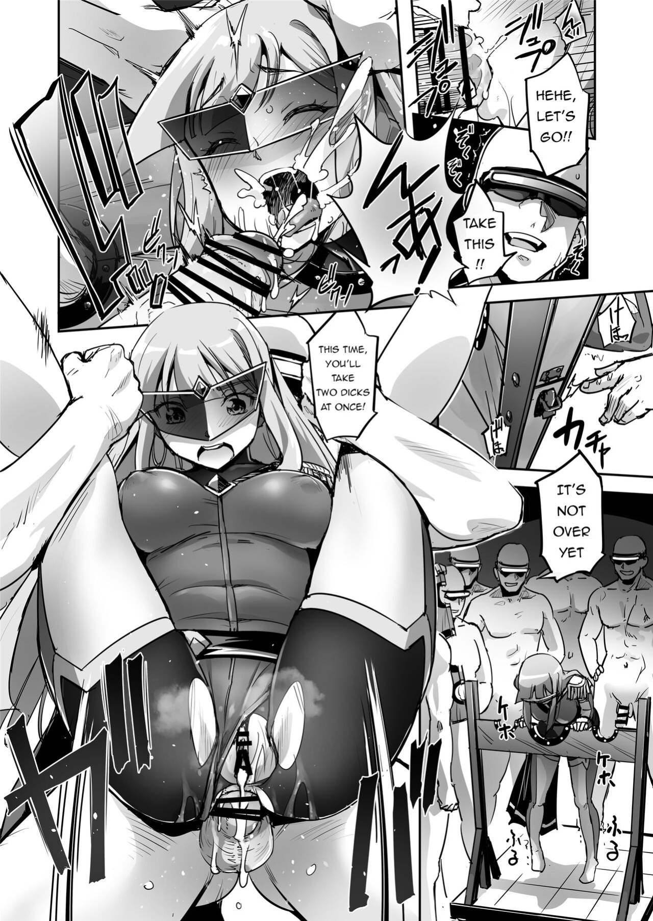 [No Future (Hashioto Ranki, SASAYUKi)] FlameFrost Duo TWIN CURELY ~Yuri Heroines Defeated By Dick~ Part 1+2