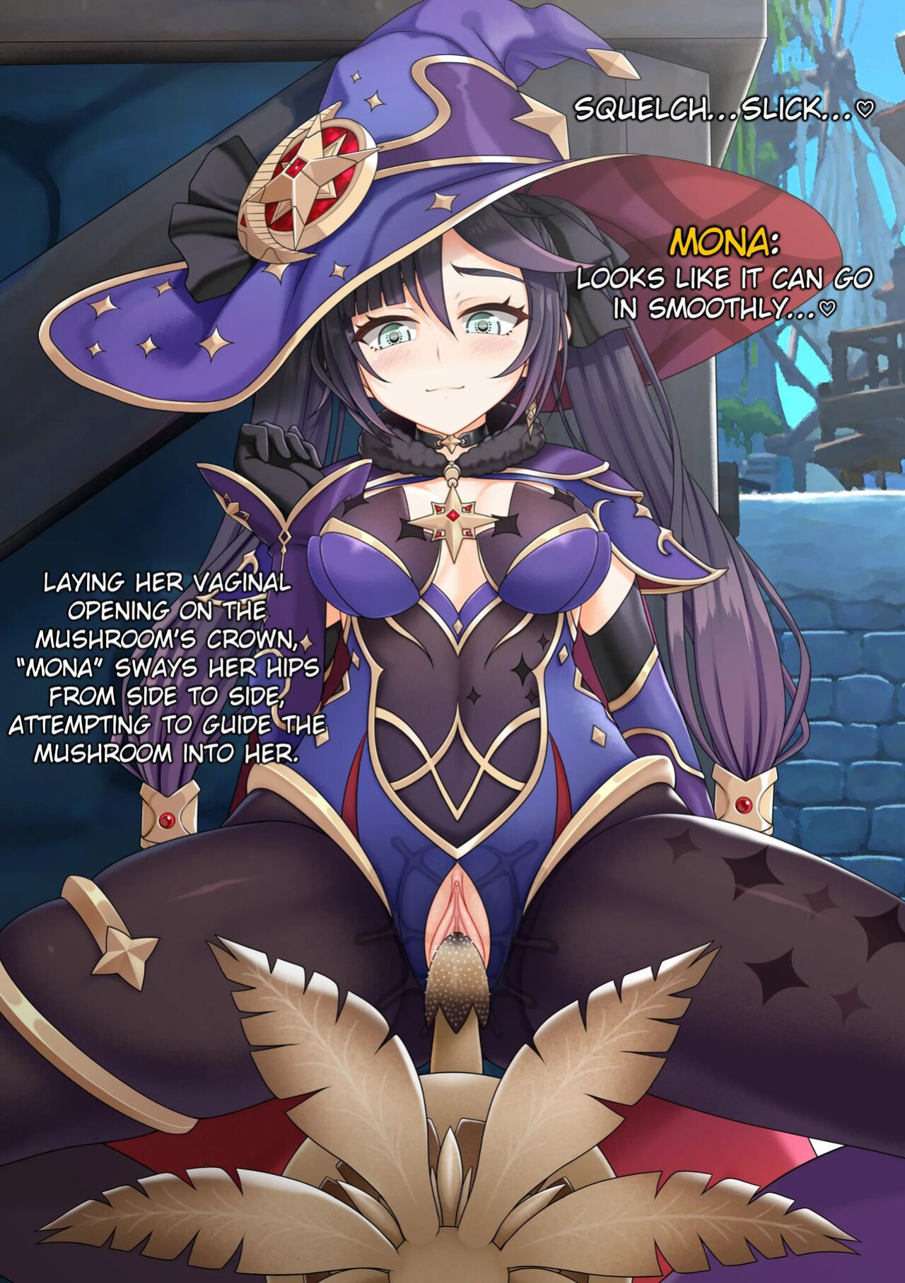 [Atera] Mona's Philanemo Mushroom Masturbation