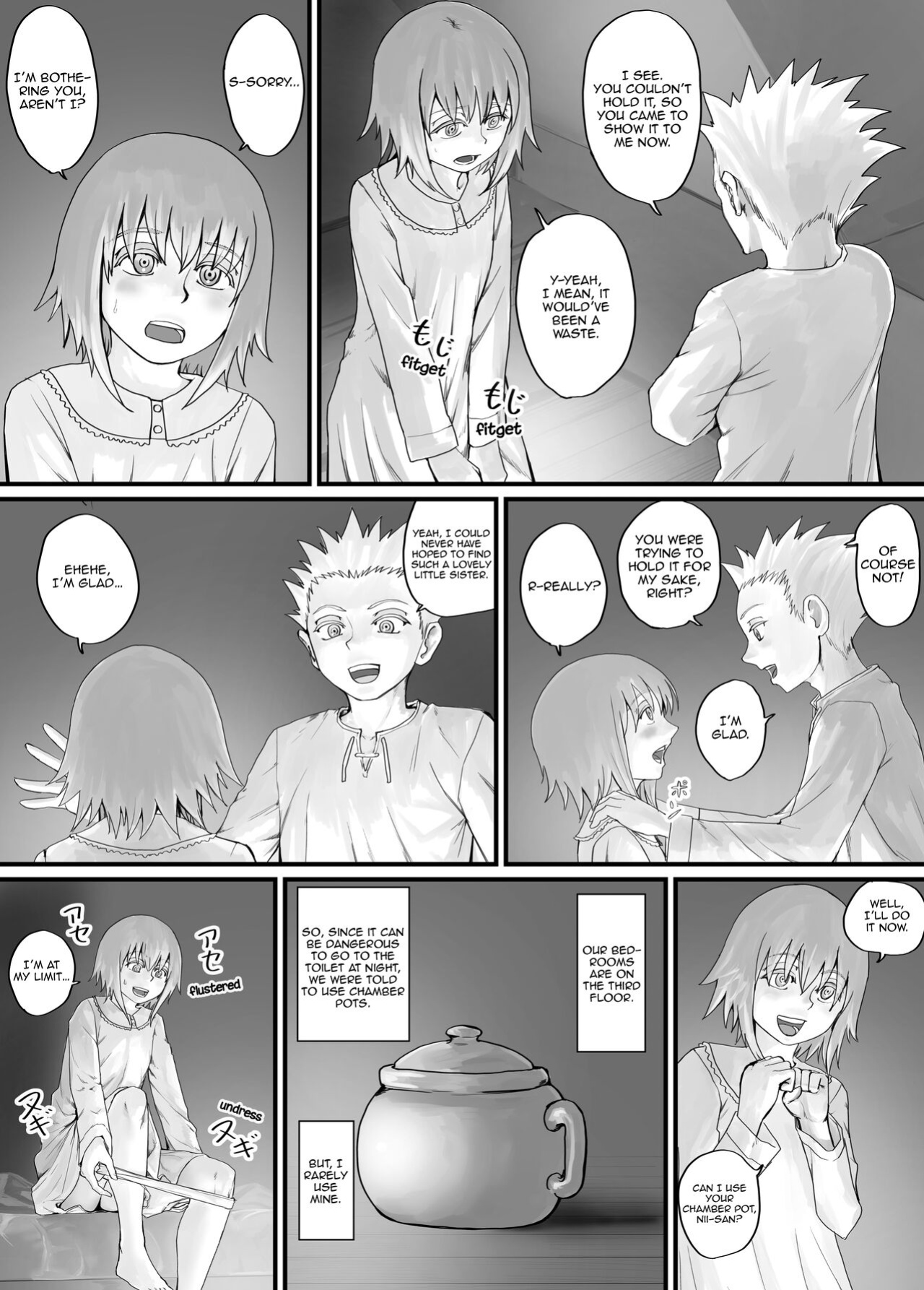 [DODOMESU3SEI] 妹におしっこを見せてもらう漫画 ch. 1-13