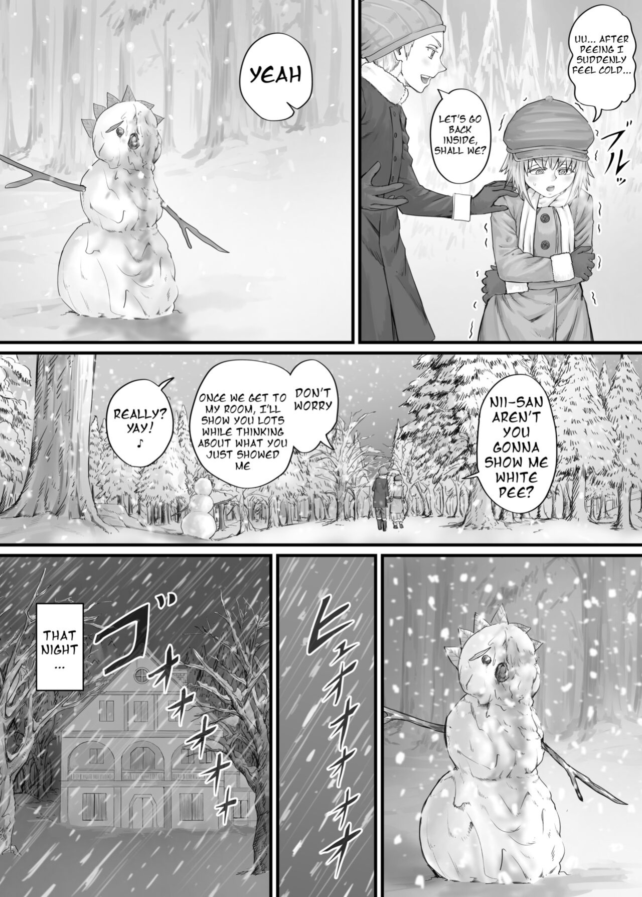 [DODOMESU3SEI] 妹におしっこを見せてもらう漫画 ch. 1-13