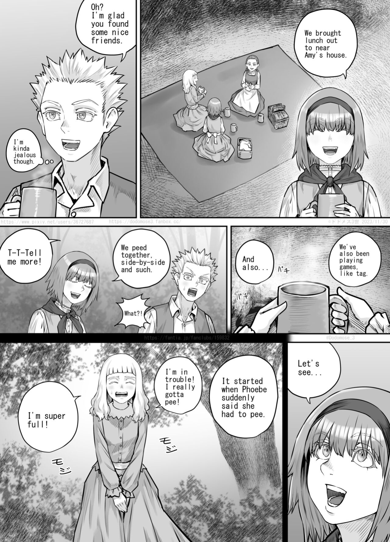 [DODOMESU3SEI] 妹におしっこを見せてもらう漫画 ch. 1-13