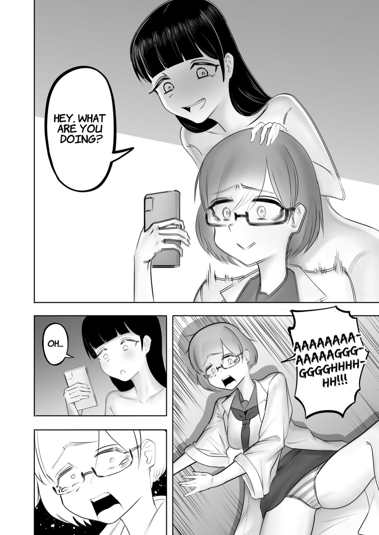 [Flat Rurit (Taira Rurit)] Seiso na JK ni Chinchin Hayashitara Zenbu Bukkowareta Hanashi All Hell Was Unleashed When A Prim & Proper JK Grew A Dick [Suzuki Marmalade]